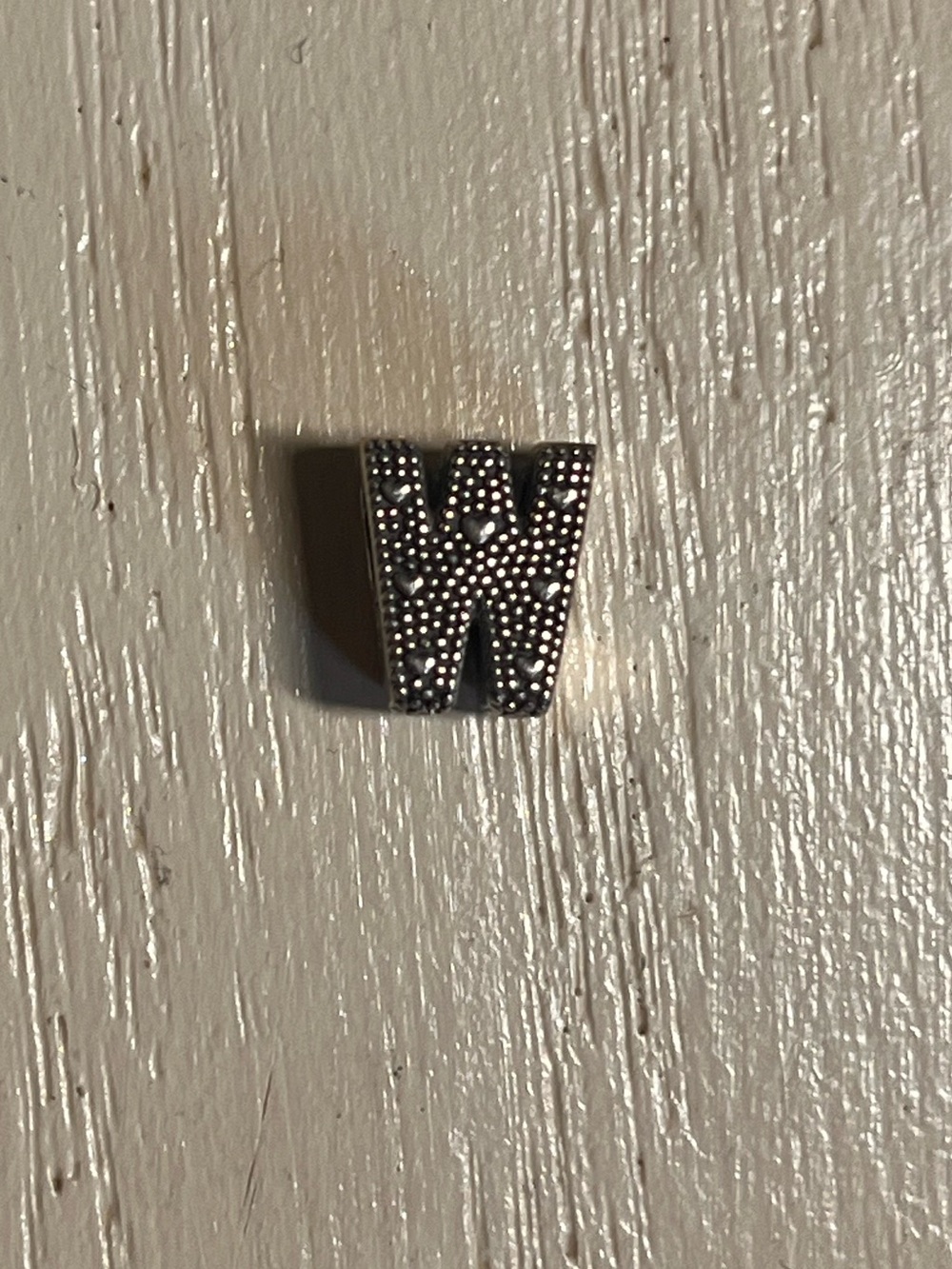 Pandora Sterling Silver Alphabet Charm
